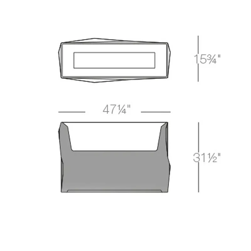 Faz Wall Planter Self-Watering