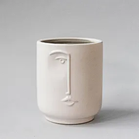 Flower Pot With A Face