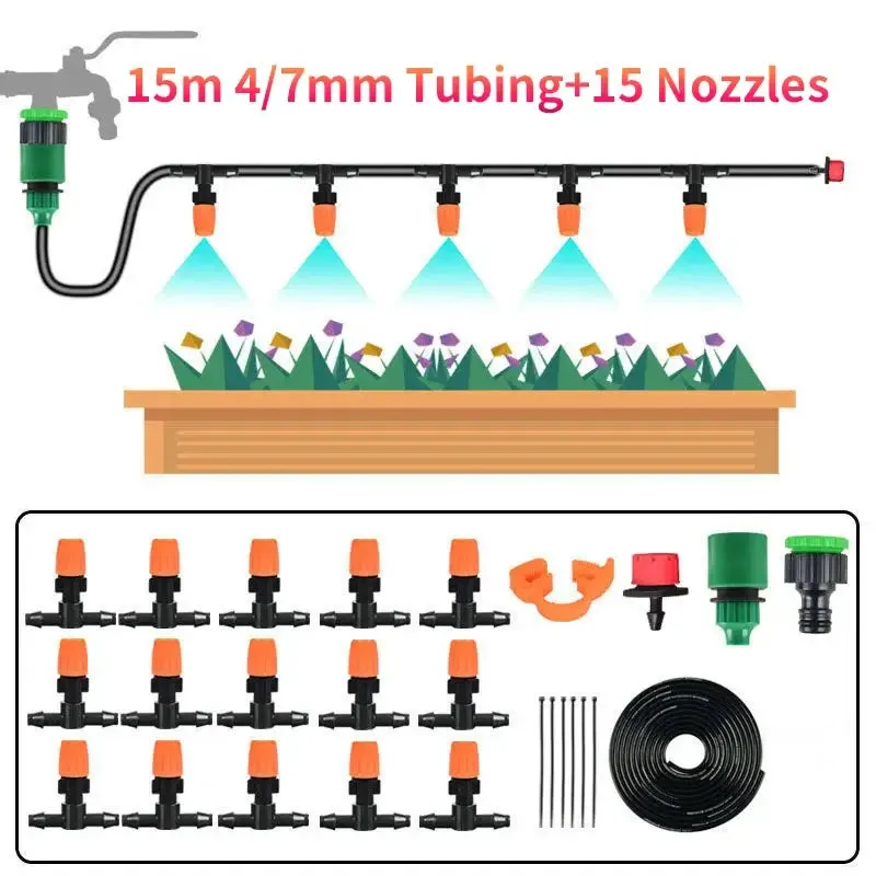 Fog-cooled irrigation system