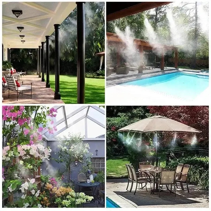 Fog-cooled irrigation system