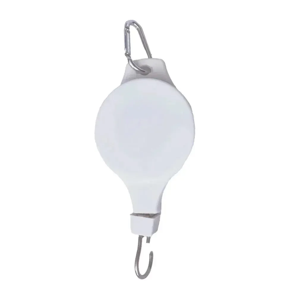 Garden Baskets Pots Hanging Hook Adjustable Lift Plant Pulley Set Retractable Pulley Pull down Hanger Plants Flower Hanger Hook