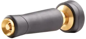 Gilmour 805282-1001 Twist Watering Nozzle, 3/4 in, GHT, 2.5 to 5 gpm, Brass/Rubber, Black :CD 1: QUANTITY: 1