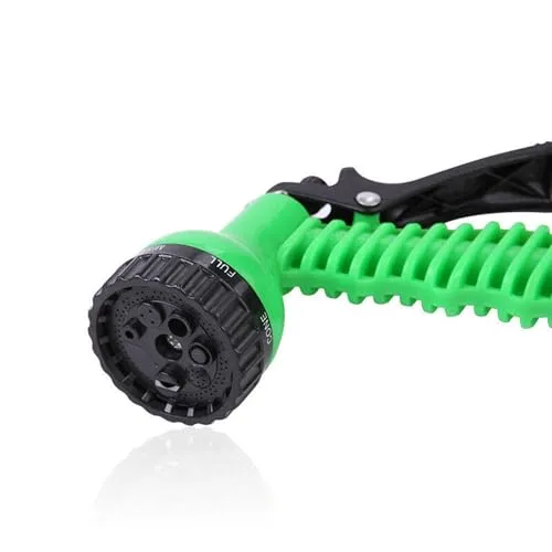 GLUN® Garden Hose Spray 7 Different Pattern Spray Nozzle for Garden, Car Washer, Pressure Water Saving Filter Pack of 1