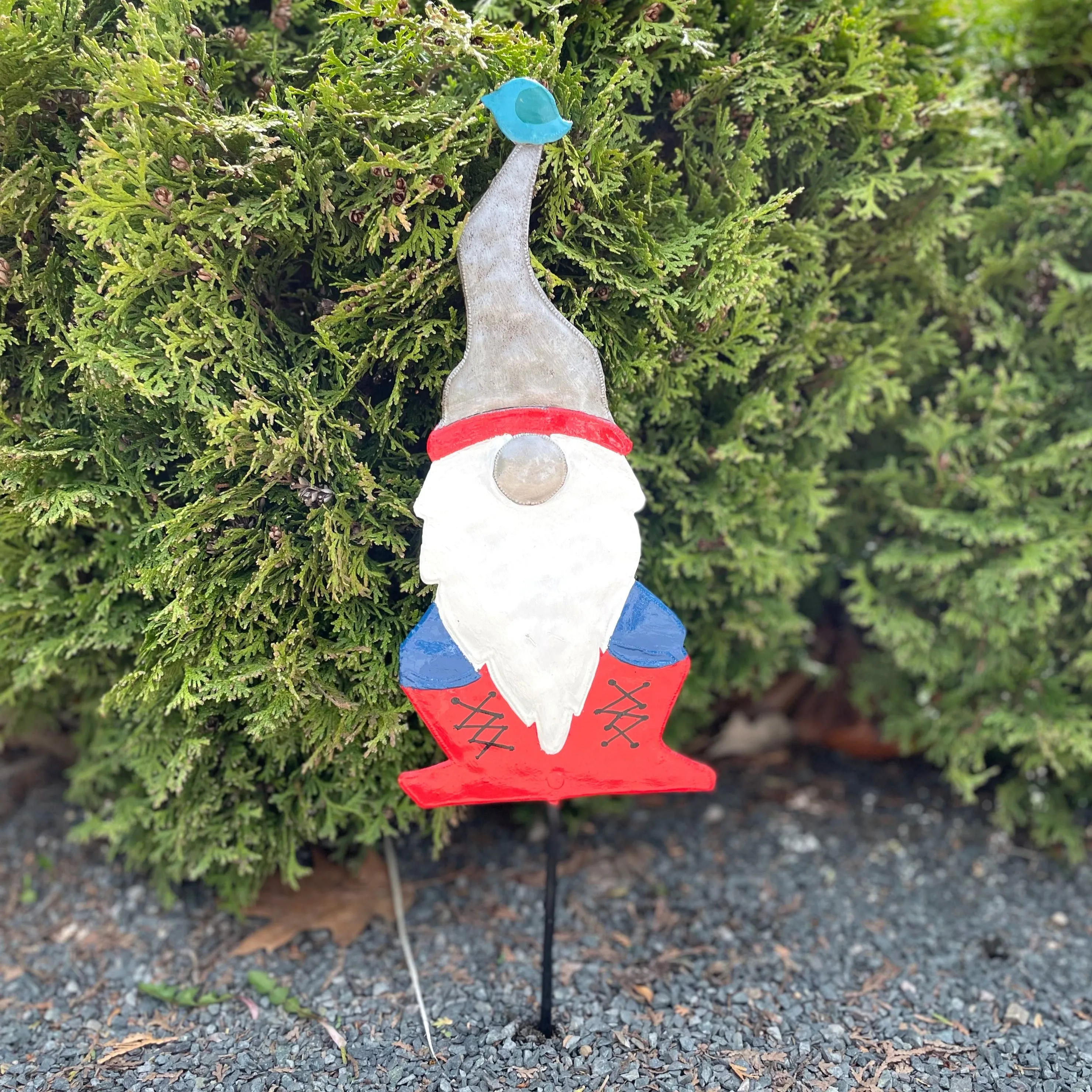 Gnome Garden Stake