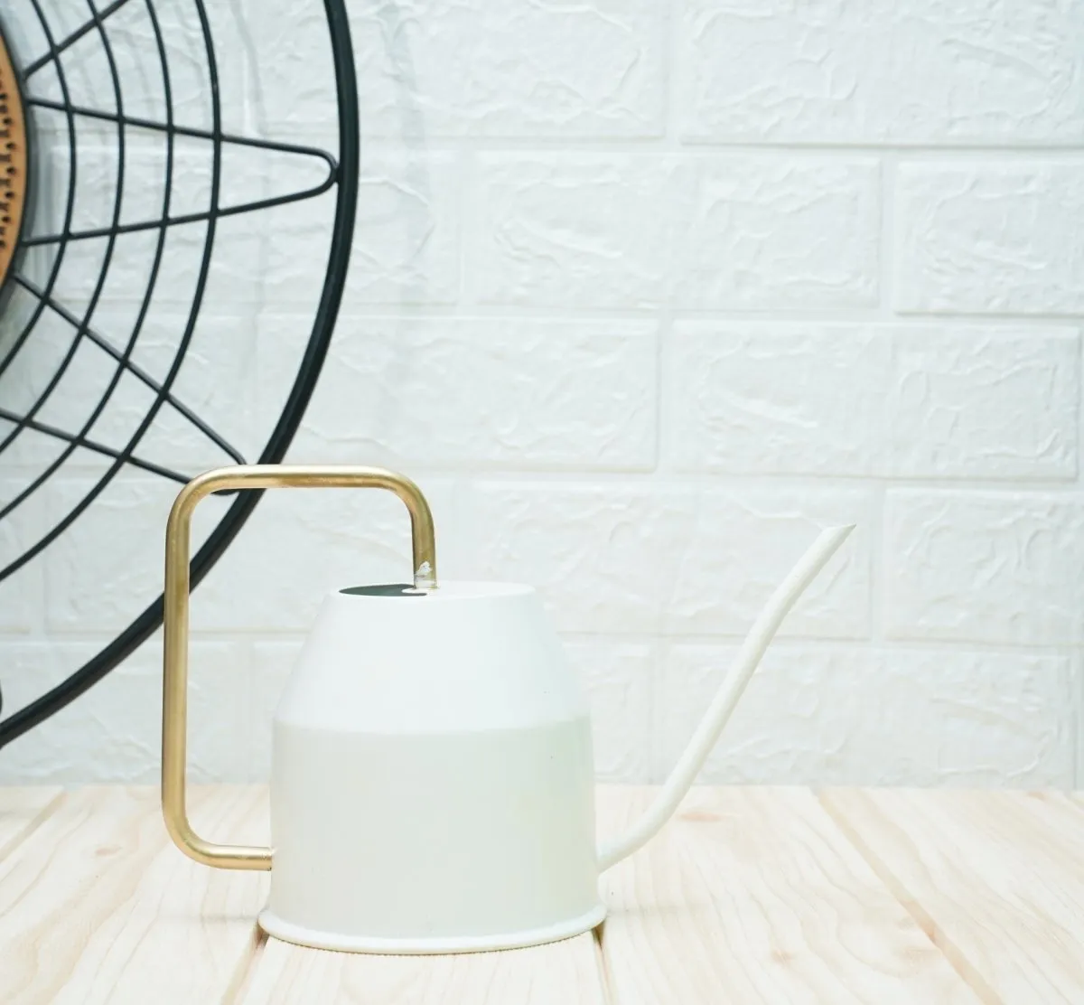 Gold Dust Watering Can For Plants, Garden Tools, Plant Watering Can (White (0.9 Lt))