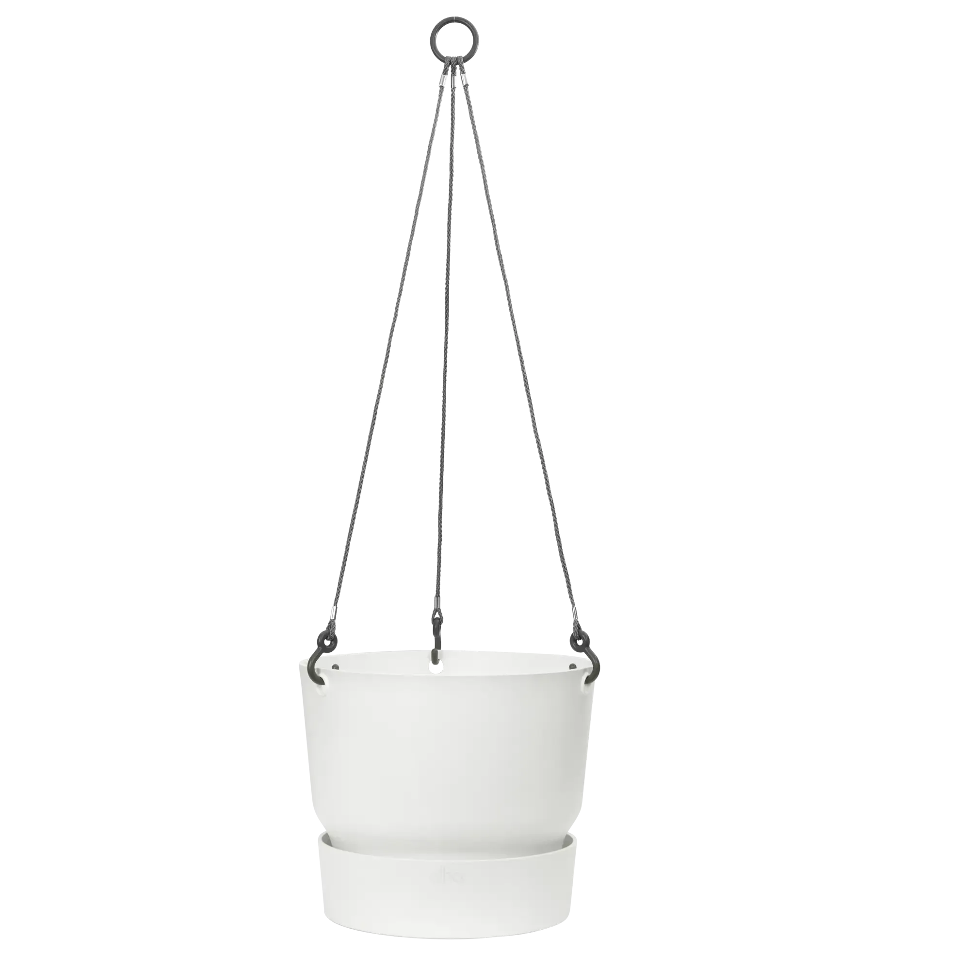 Greenville Hanging Basket 24Cm (White)