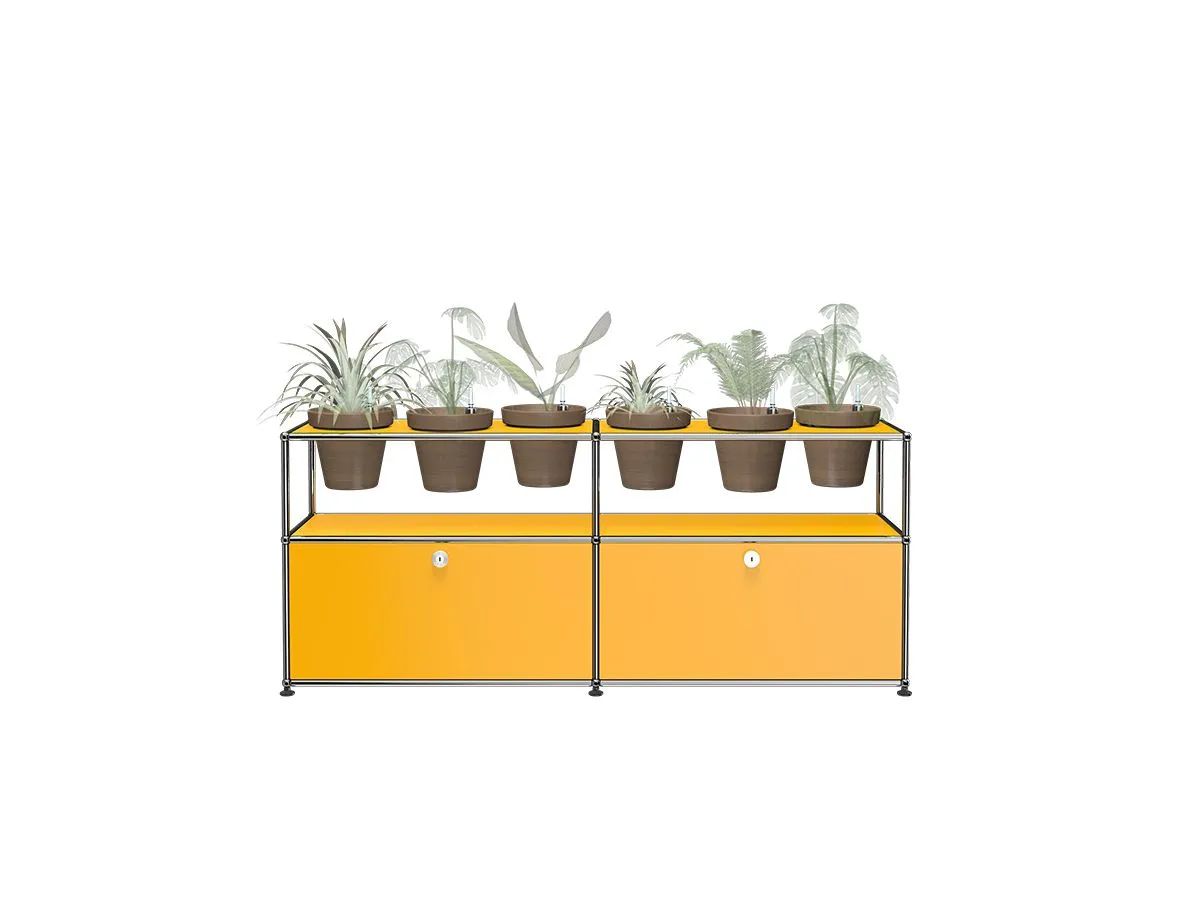 Haller Plant Sideboard - Six Vase Holders