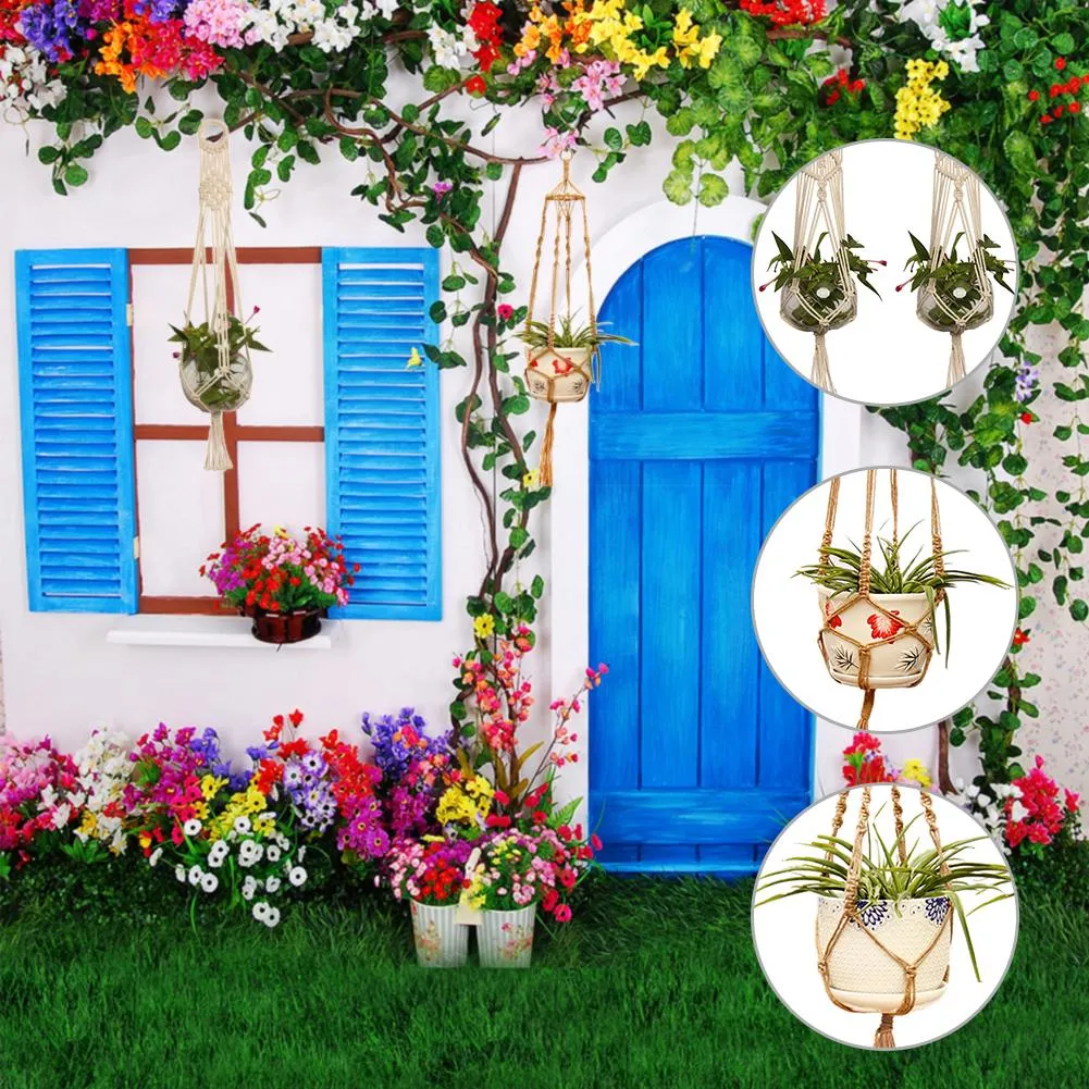 Handmade Macrame Plant, Flower Pot Hanger