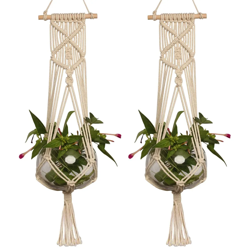 Handmade Macrame Plant, Flower Pot Hanger