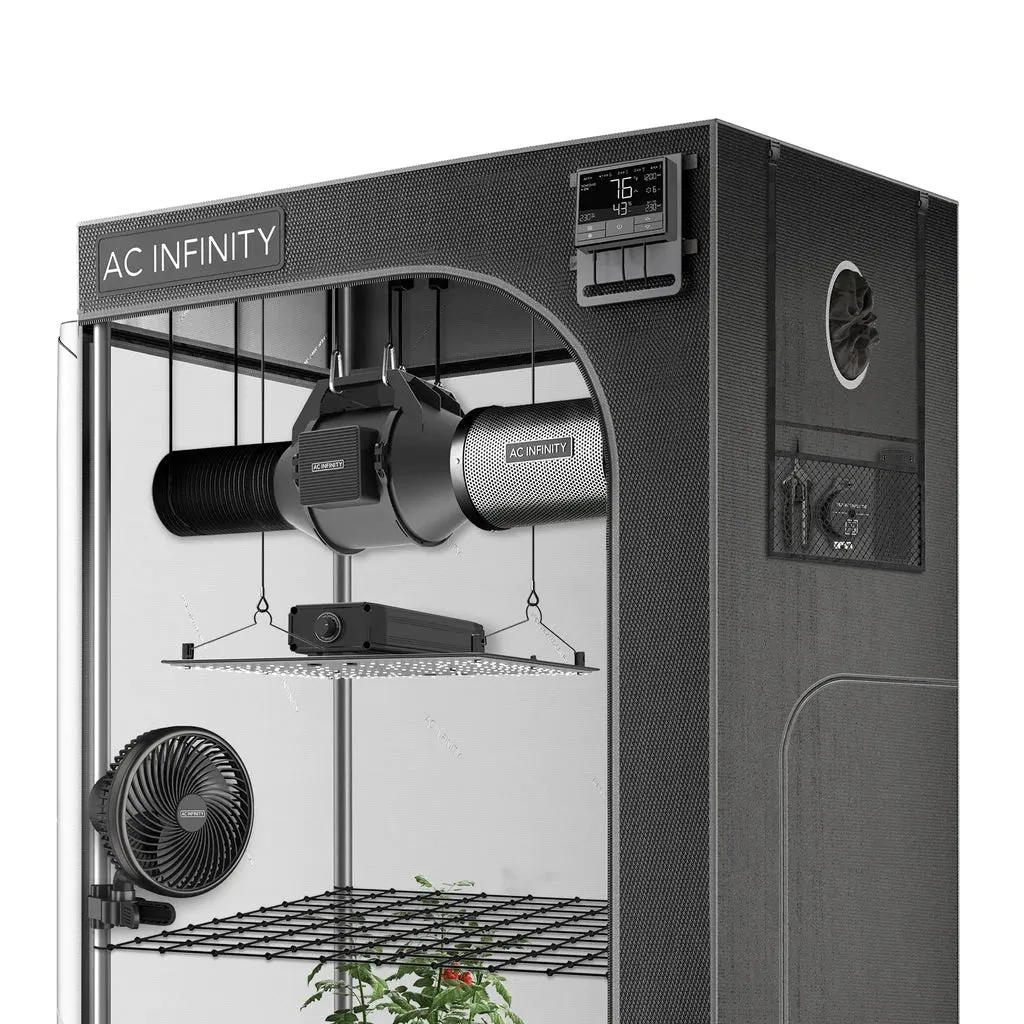 Happy Hydro Grow Tent Kit with AutoPots, 4-Plant, 3’ x 3’ x 6’