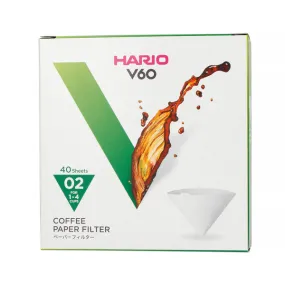 Hario Paper Filter 02, White