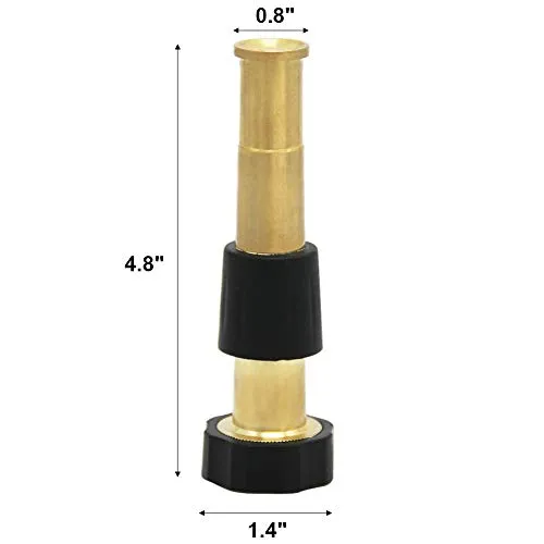 Heavy-Duty Brass Adjustable Hose Nozzle, TWIS3452