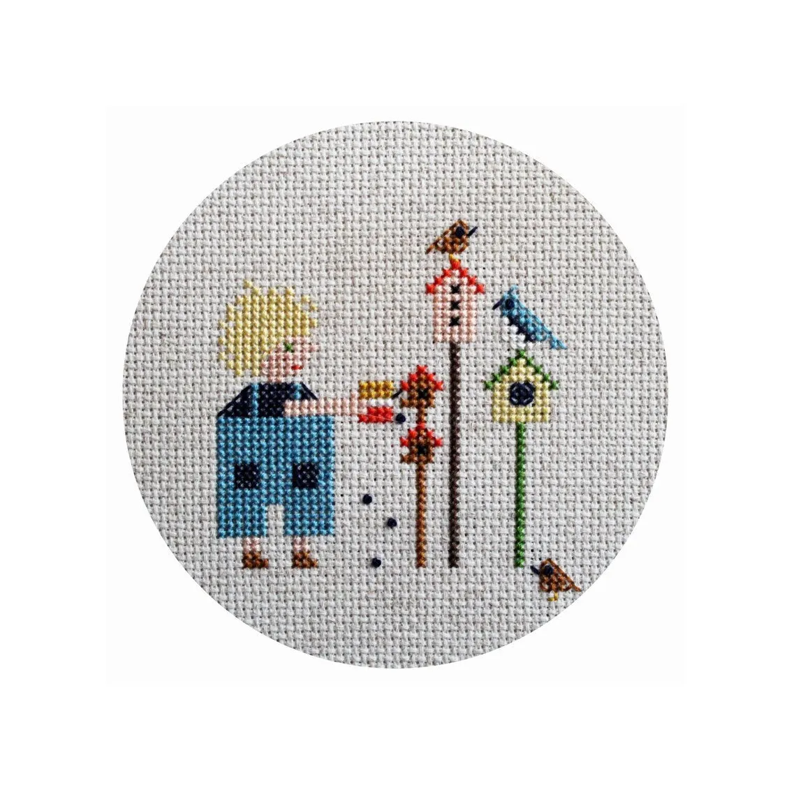 In the Garden Cross Stitch Pattern Book