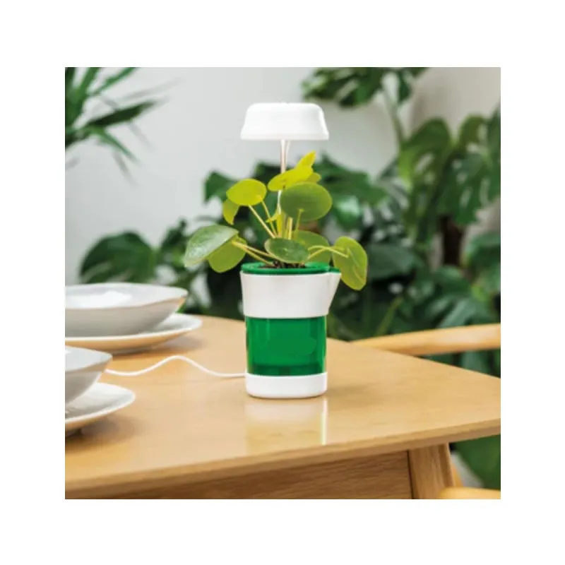 Indoor Self-Watering Pot With Led Full-Spectrum Light Jb-112