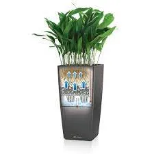 Lechuza Alto Taupe 40 Self-Watering Planter
