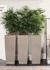Lechuza Alto Taupe 40 Self-Watering Planter