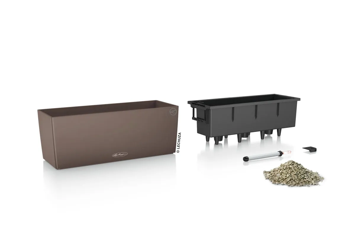 Lechuza Balconera 50 Nutmeg Self-Watering Planter