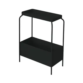 Metal Indoor Planter Stand - Black