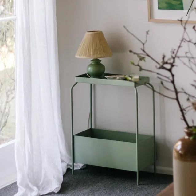 Metal Indoor Planter Stand - Pistachio
