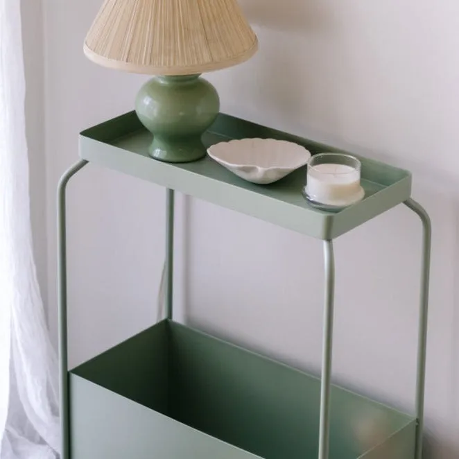 Metal Indoor Planter Stand - Pistachio
