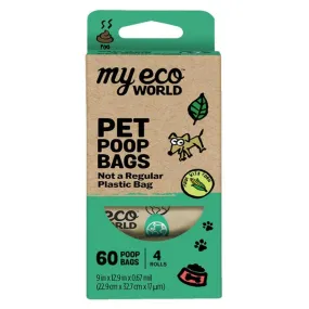MyEcoPet Compostable Poop/Waste Bags For Dogs & Cats