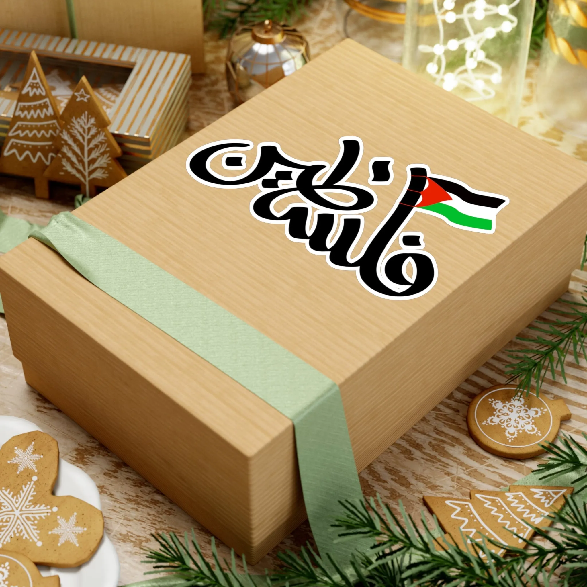 Palestine Arabic Sticker