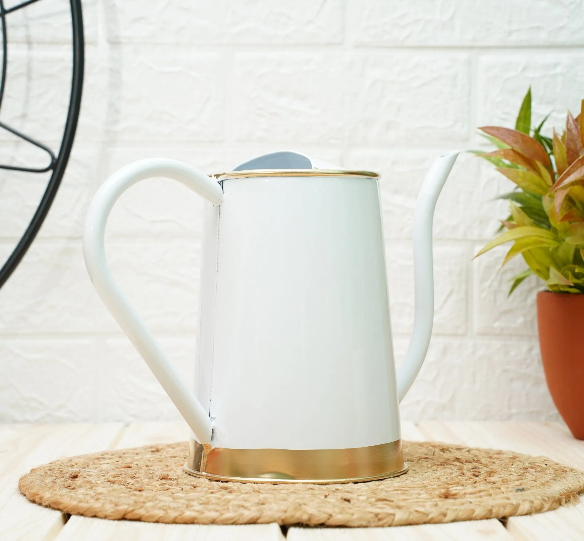 Plant Watering Can | Garden Accessories -White (1.5 Lt)
