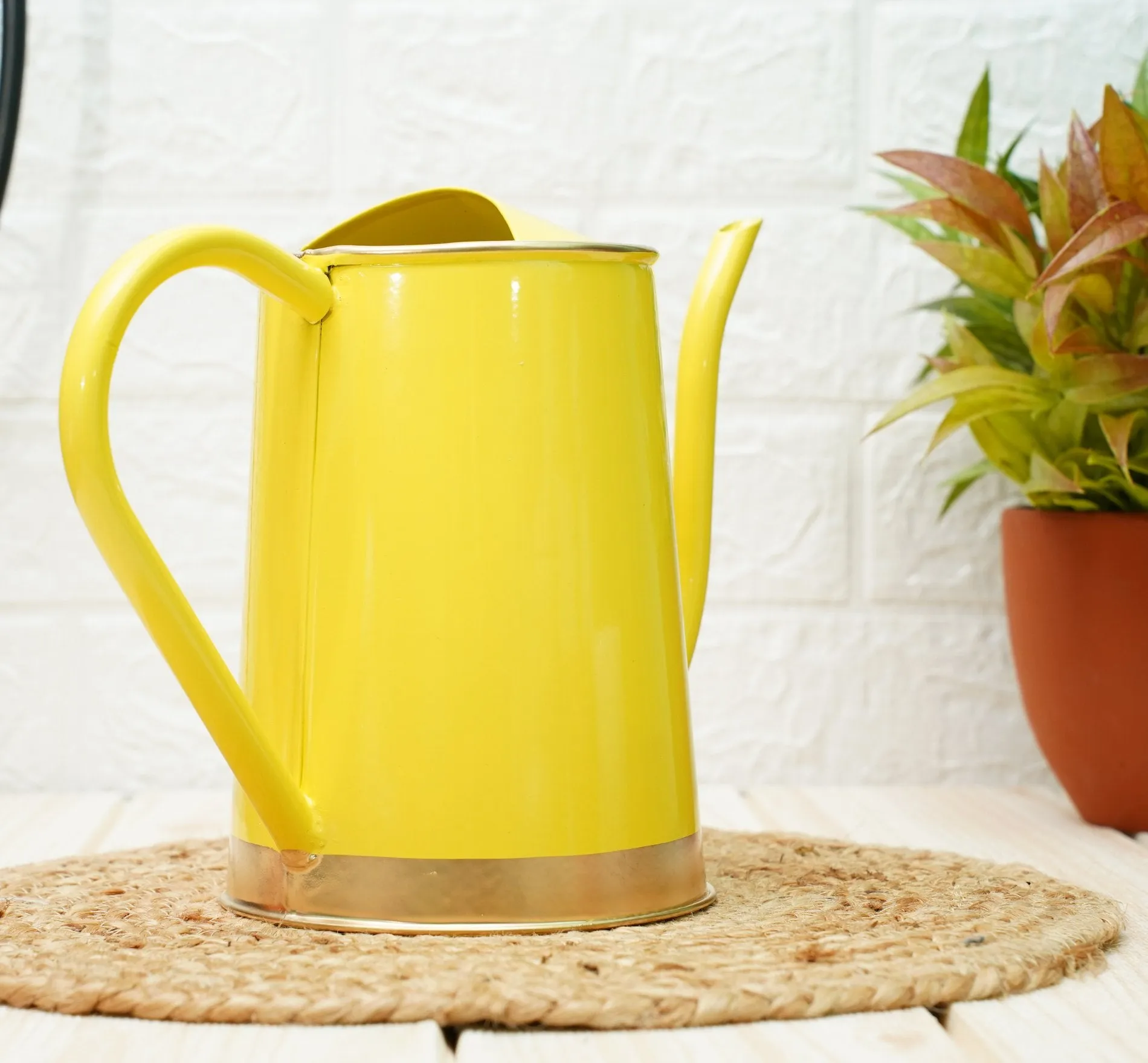 Plant Watering Can | Garden Accessories - Yellow (1.5 Lt)