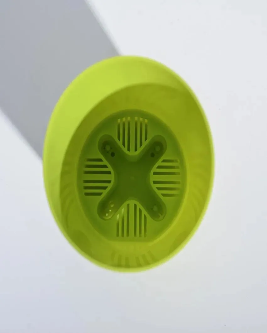 Premium Self-Watering Plastic Pots | Set of 5 | 4 inches