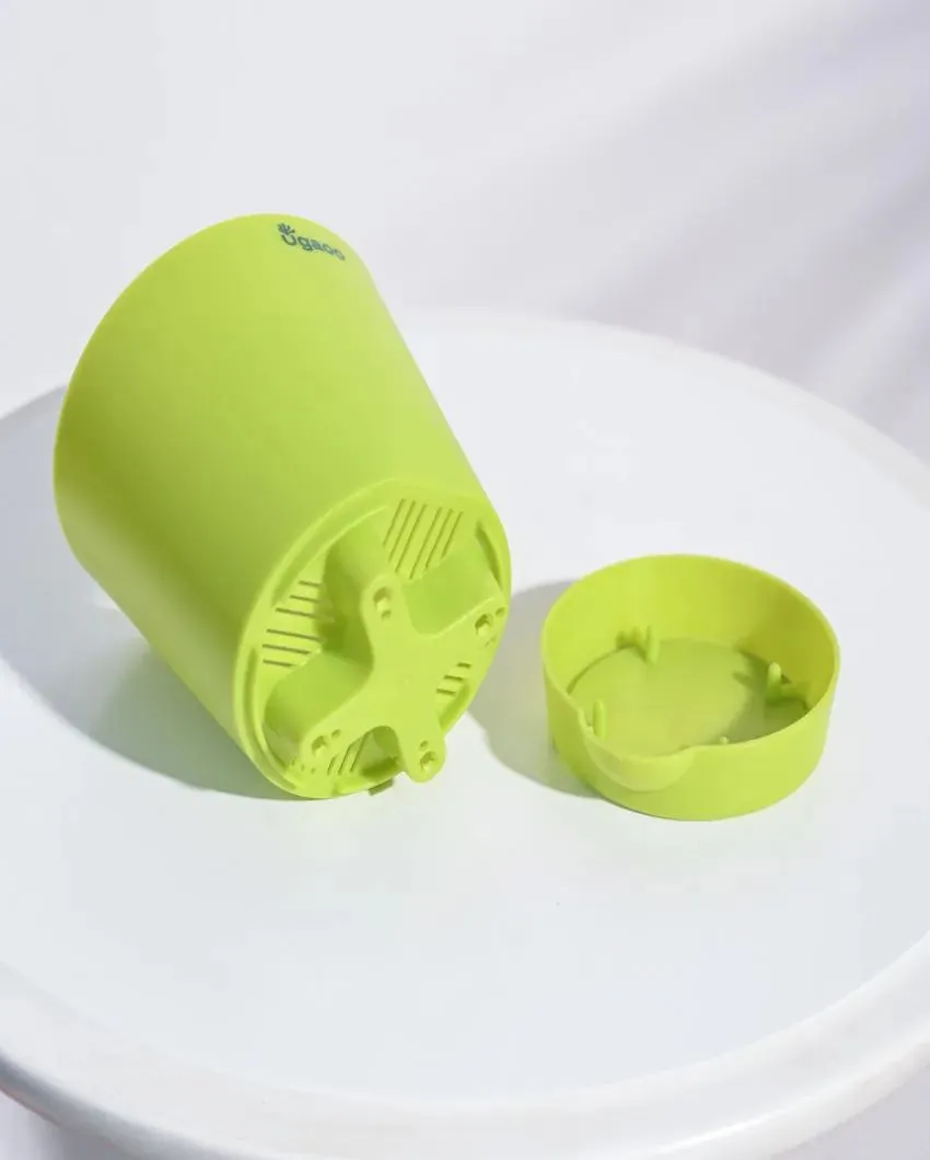 Premium Self-Watering Plastic Pots | Set of 5 | 4 inches