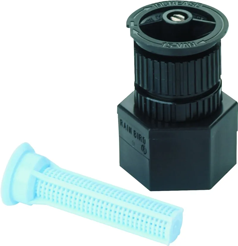 Rain Bird A17Q Shrubbery Spray Nozzle, 1/2 in Connection, FNPT, 15 ft, Plastic :EA: QUANTITY: 1