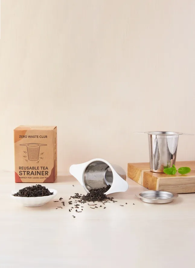 Reusable Tea Strainer in Stainless Steel - Zero Waste Club