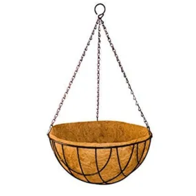 Sparkenzy 12 Inch Coir Hanging Basket | Coir Hanging Pots for Garden
