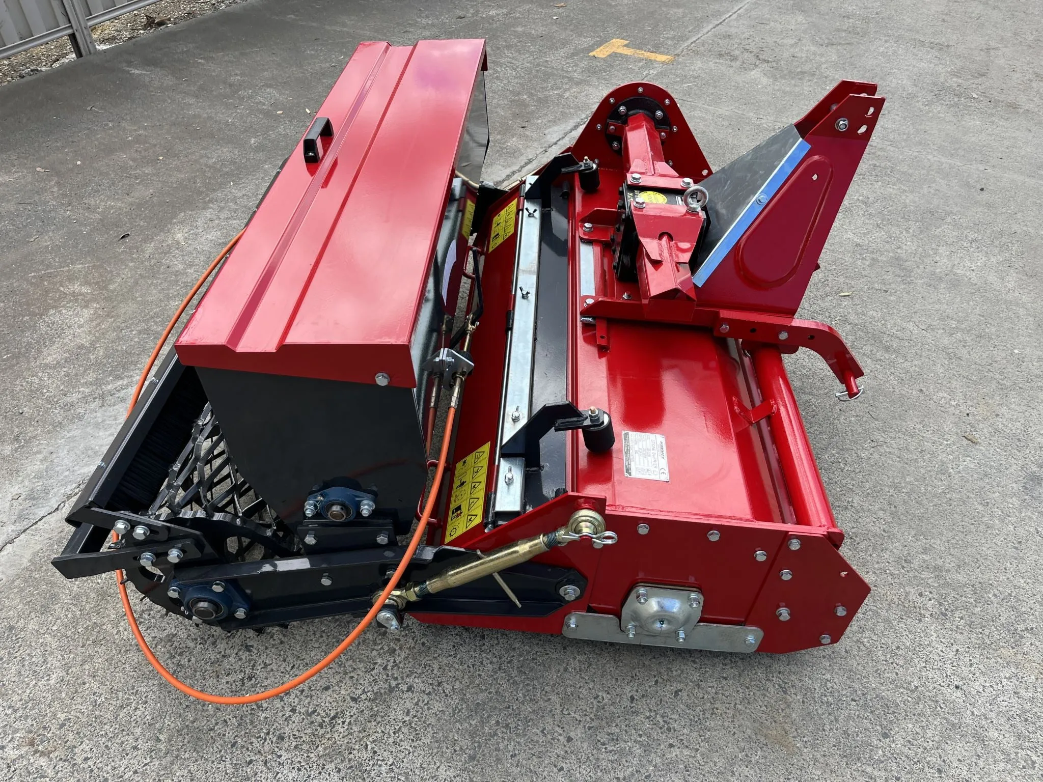 Stone Burier with Seeder 1.25m
