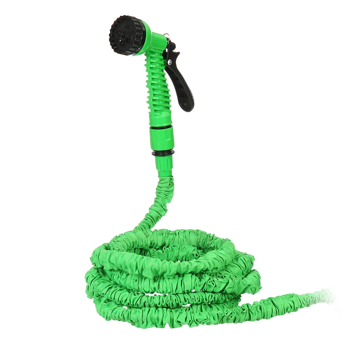Telescopic Latex Sprinkler Hose Set for Garden, Car Wash, and Pipe Rack Storage