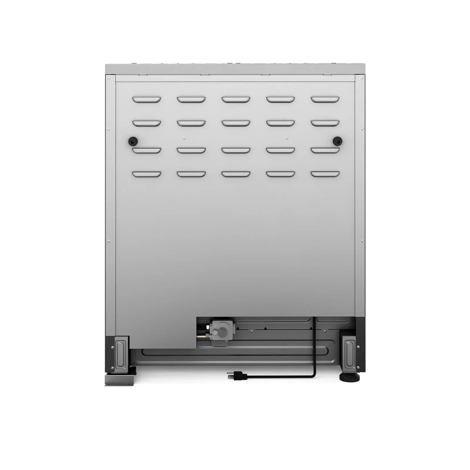 Thor Kitchen 4-Piece Appliance Package - 30-Inch Gas Range, Under Cabinet Range Hood, Refrigerator, and Dishwasher in Stainless Steel
