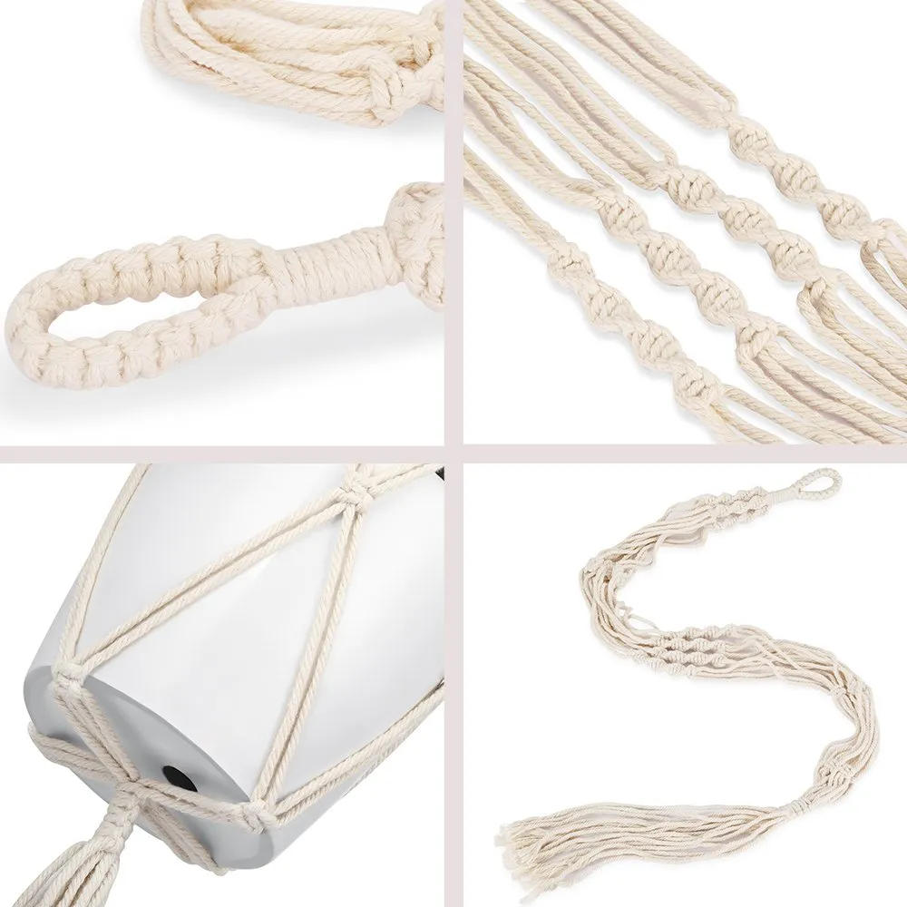 Twisted Macrame Plant Hanger
