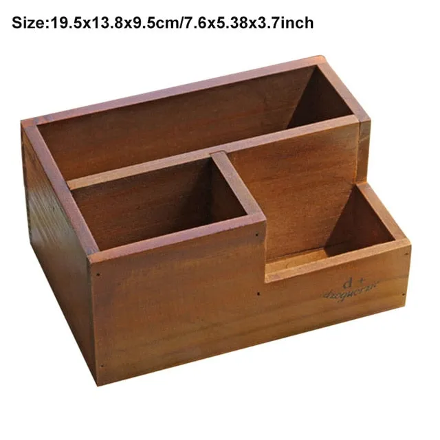 Wooden Flower Pots for Succulent Plants Nursery Garden Planter Window Box Flower Trough Pot