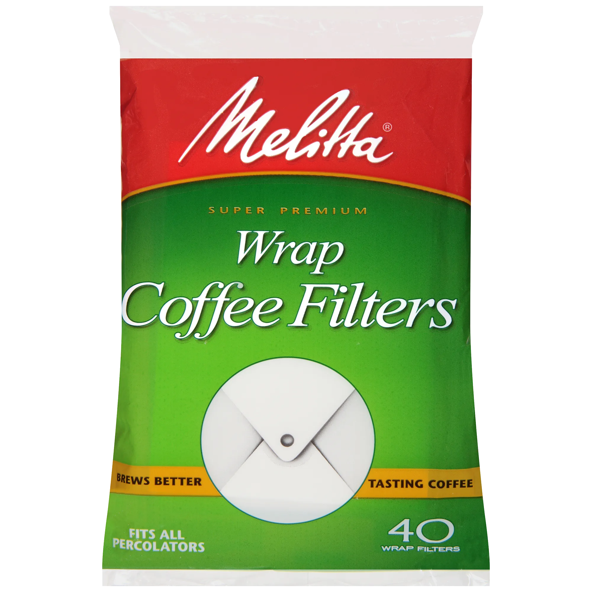 Wrap Filter Paper White - 40 Count