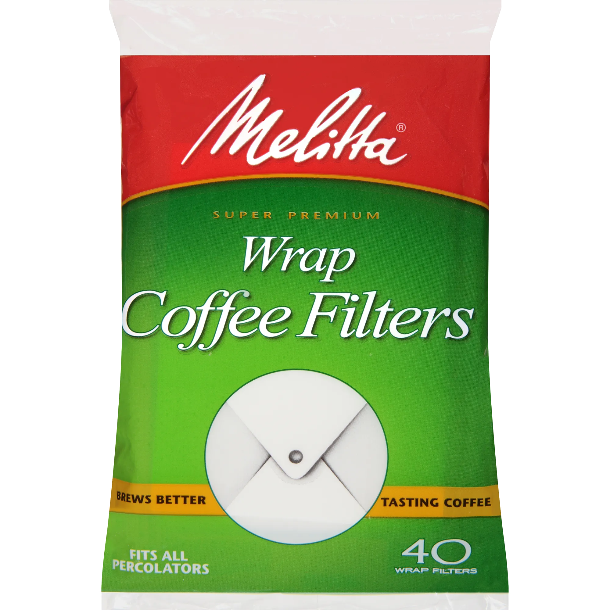 Wrap Filter Paper White - 40 Count