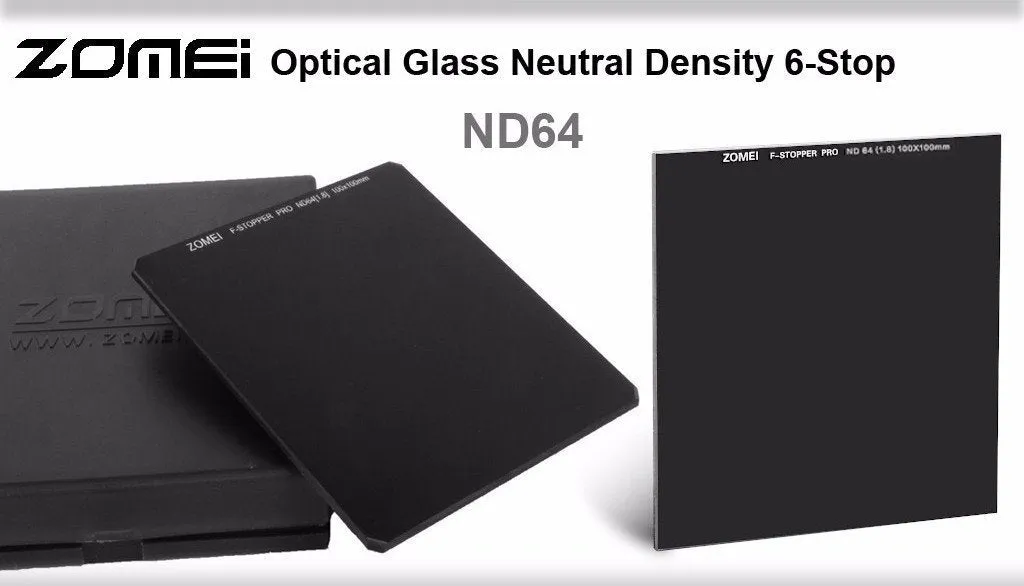Zomei ND64 6-Stop ND Filter for 100mm Holder